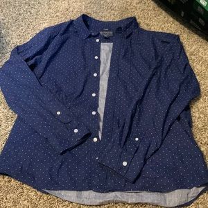 Long Sleeve button up mens shirt